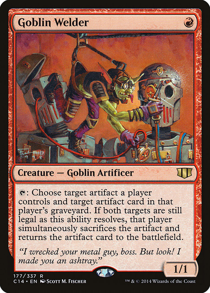 Goblin Welder [Commander 2014] | The Gaming-Verse