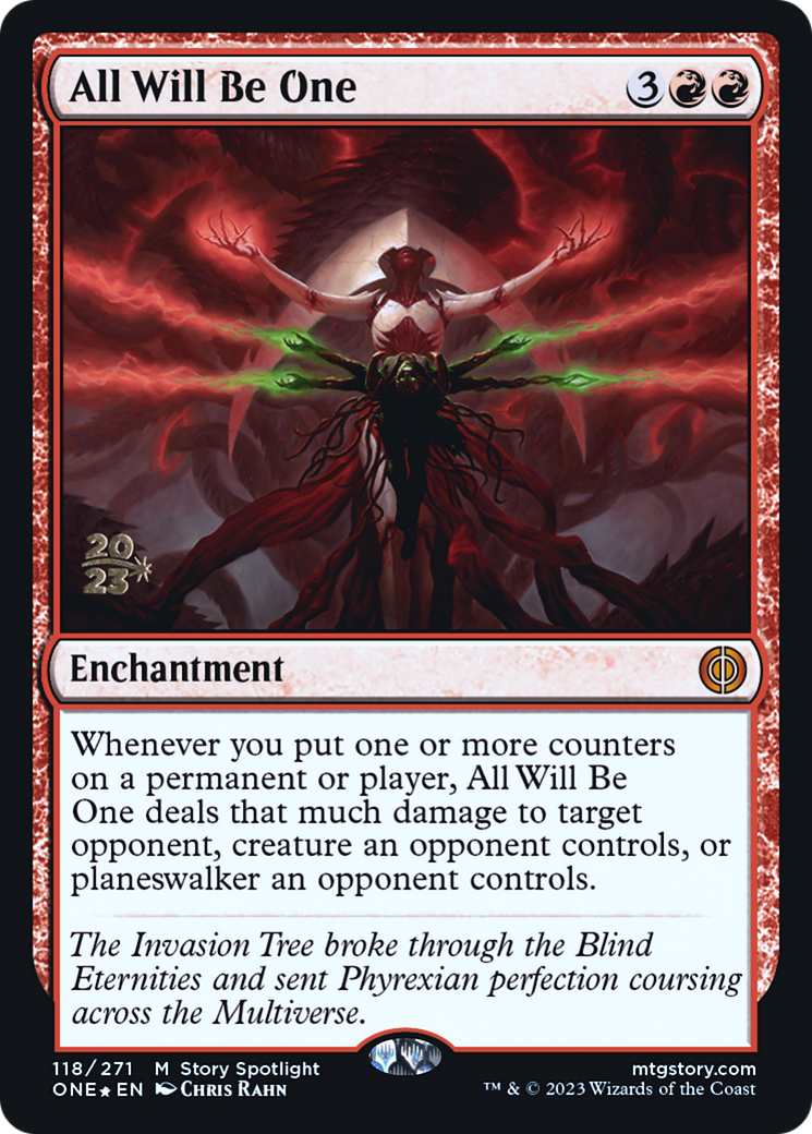 All Will Be One [Phyrexia: All Will Be One Prerelease Promos] | The Gaming-Verse