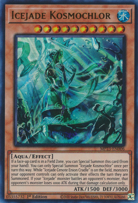 Icejade Kosmochlor [MP23-EN006] Ultra Rare | The Gaming-Verse