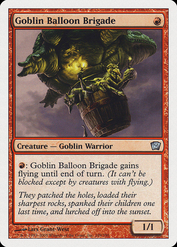 Goblin Balloon Brigade [Ninth Edition] | The Gaming-Verse