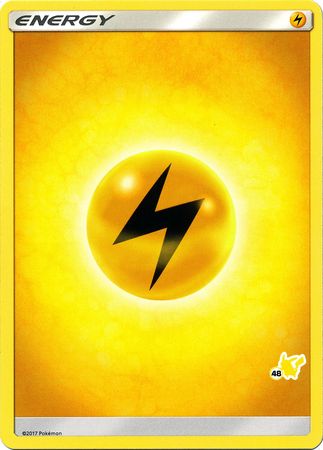 Lightning Energy (Pikachu Stamp #48) [Battle Academy 2020] | The Gaming-Verse