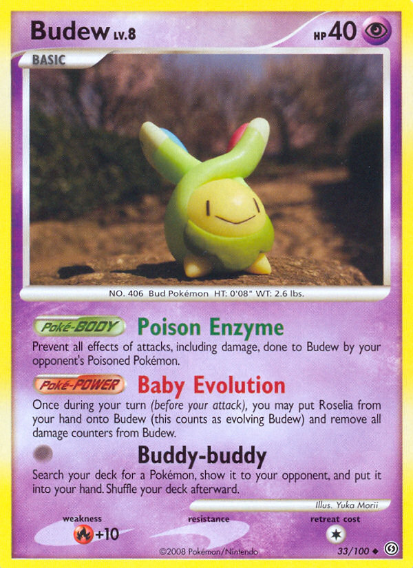 Budew (33/100) [Diamond & Pearl: Stormfront] | The Gaming-Verse