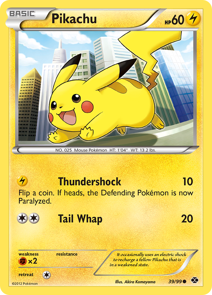 Pikachu (39/99) [Black & White: Next Destinies] | The Gaming-Verse