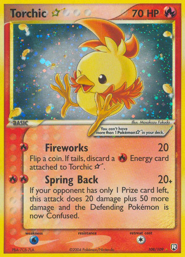 Torchic Star (108/109) [EX: Team Rocket Returns] | The Gaming-Verse