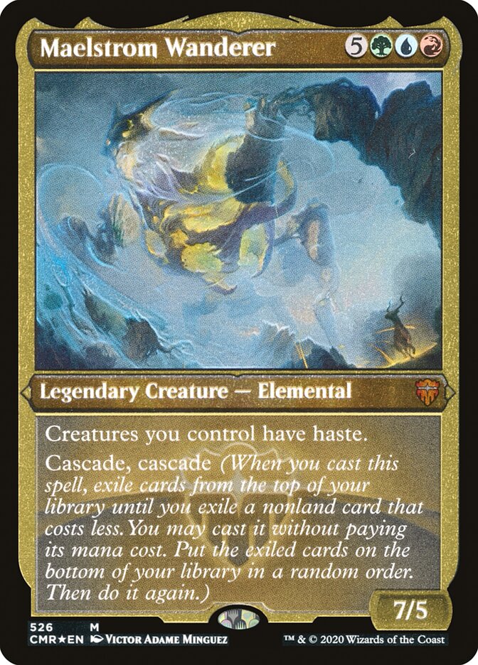 Maelstrom Wanderer [Commander Legends Etched] | The Gaming-Verse