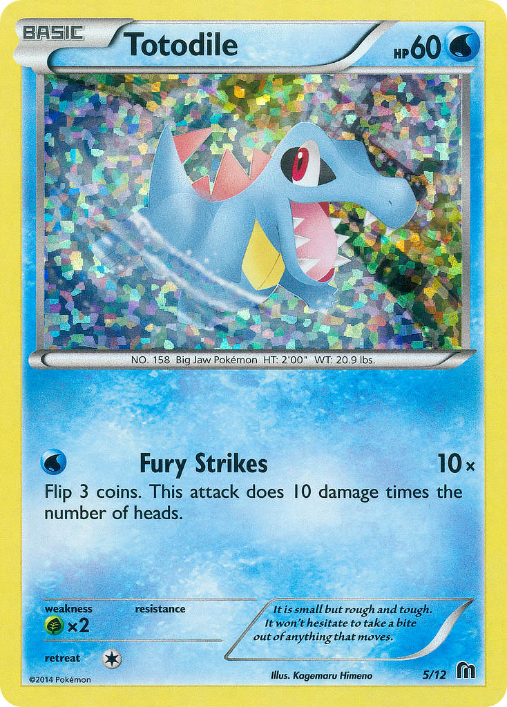 Totodile (5/12) [McDonald's Promos: 2016 Collection] | The Gaming-Verse