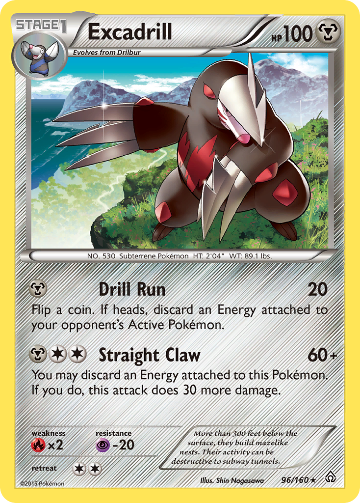 Excadrill (96/160) [XY: Primal Clash] | The Gaming-Verse