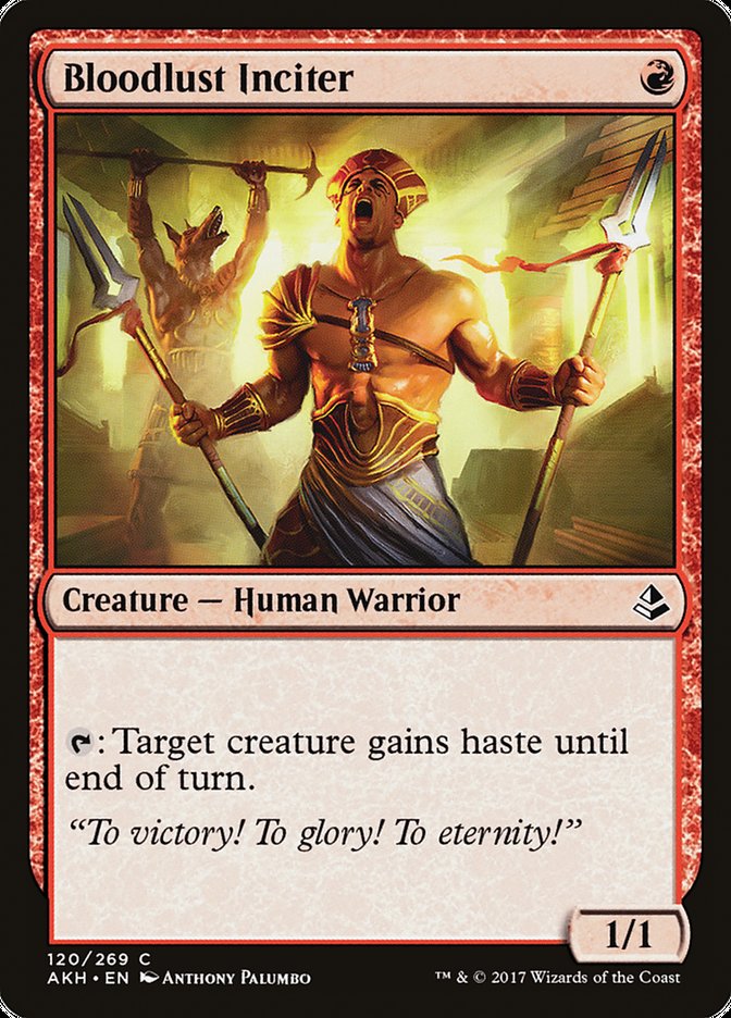 Bloodlust Inciter [Amonkhet] | The Gaming-Verse