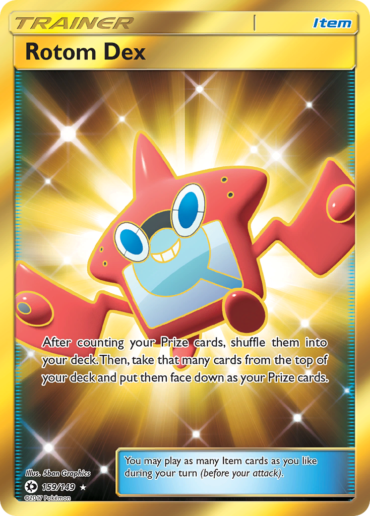 Rotom Dex (159/149) [Sun & Moon: Base Set] | The Gaming-Verse