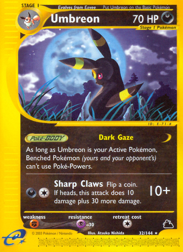 Umbreon (32/144) [Skyridge] | The Gaming-Verse