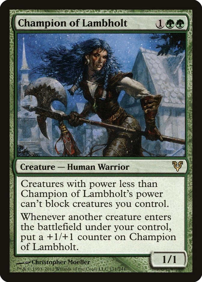 Champion of Lambholt [Avacyn Restored] | The Gaming-Verse