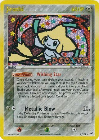 Jirachi (9/107) (Stamped) [EX: Deoxys] | The Gaming-Verse