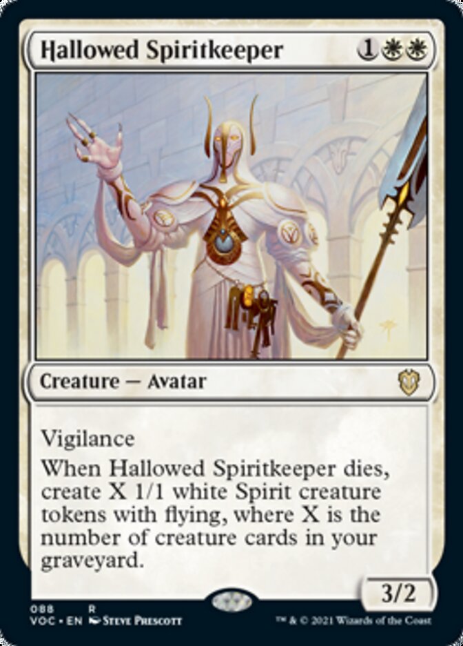 Hallowed Spiritkeeper [Innistrad: Crimson Vow Commander] | The Gaming-Verse