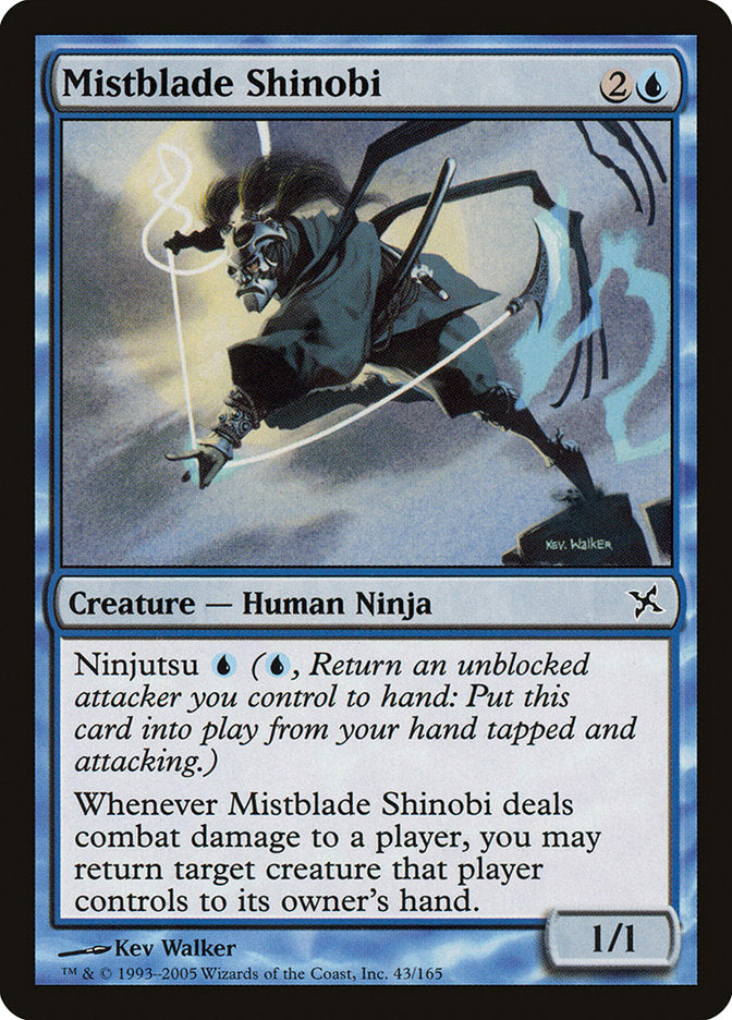 Mistblade Shinobi [Betrayers of Kamigawa] | The Gaming-Verse