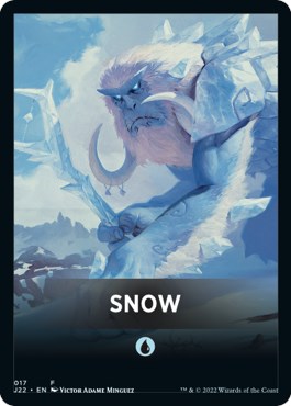 Snow Theme Card [Jumpstart 2022 Front Cards] | The Gaming-Verse