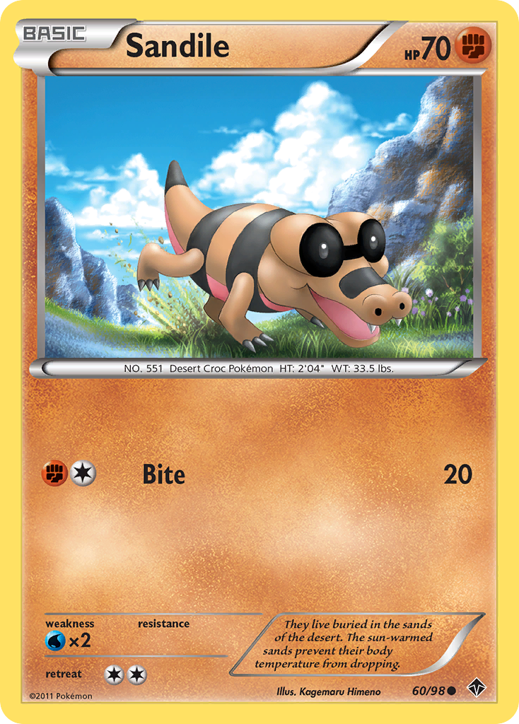 Sandile (60/98) [Black & White: Emerging Powers] | The Gaming-Verse