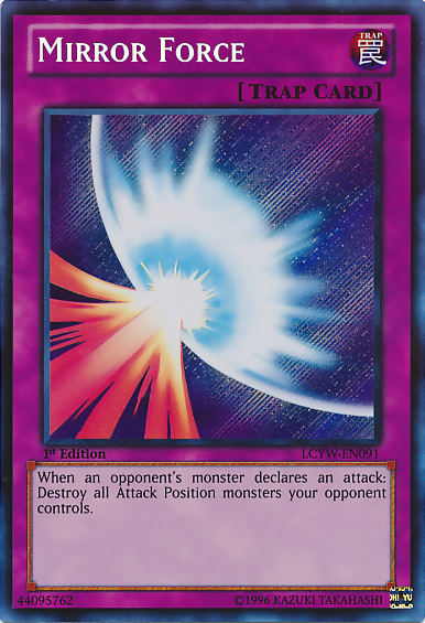 Mirror Force [LCYW-EN091] Secret Rare | The Gaming-Verse