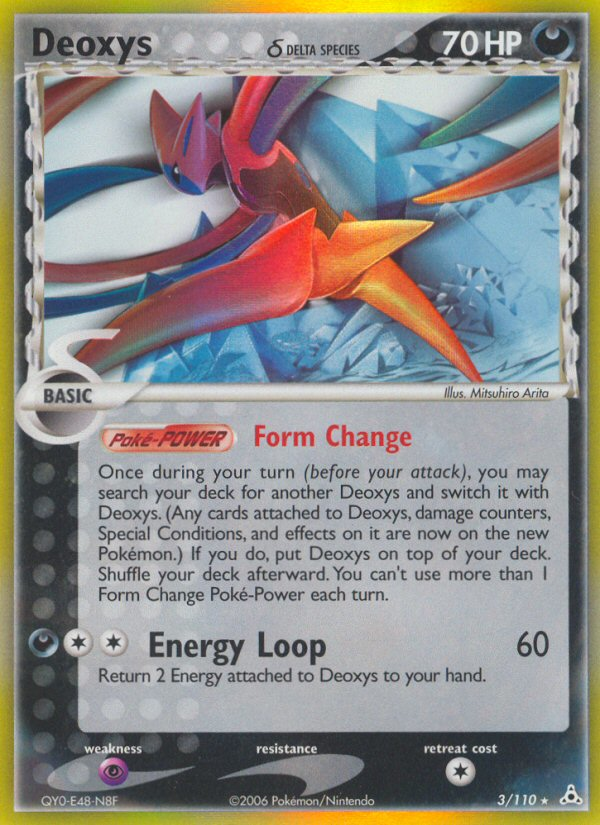 Deoxys (3/110) (Delta Species) [EX: Holon Phantoms] | The Gaming-Verse