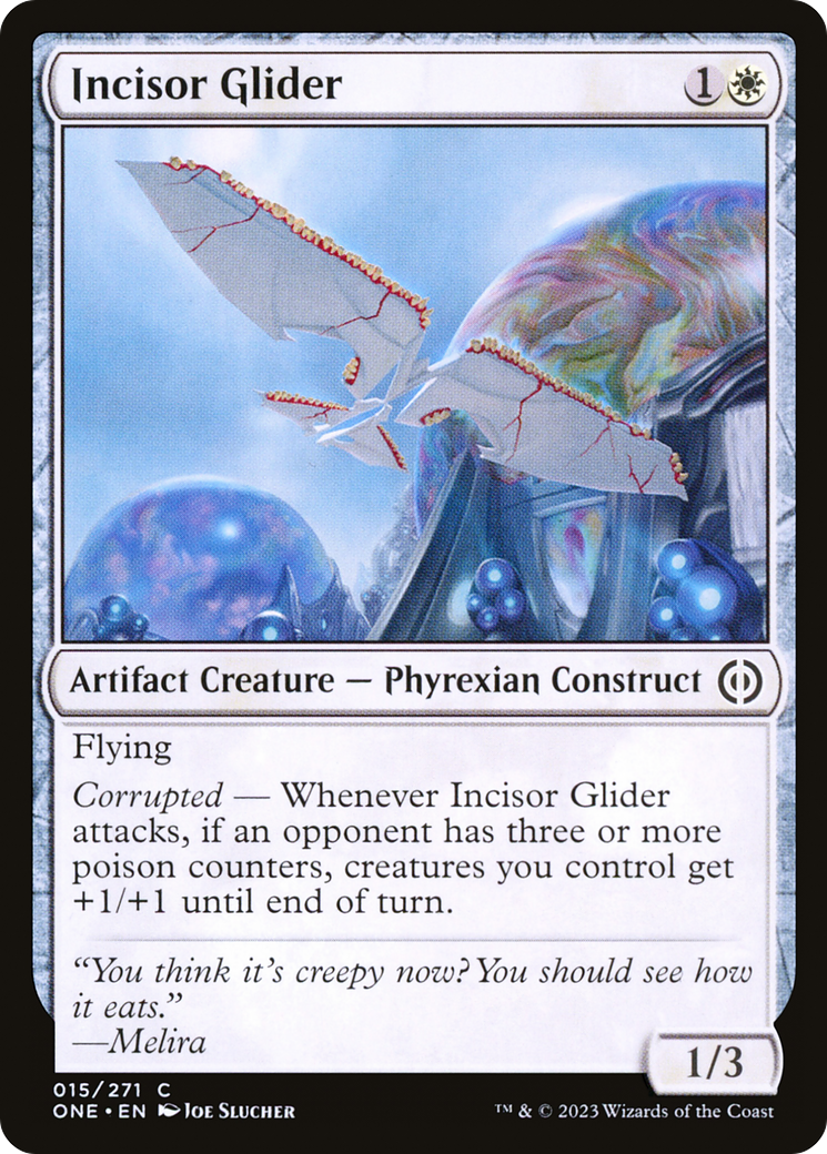 Incisor Glider [Phyrexia: All Will Be One] | The Gaming-Verse