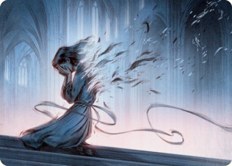 Fading Hope Art Card [Innistrad: Midnight Hunt Art Series] | The Gaming-Verse