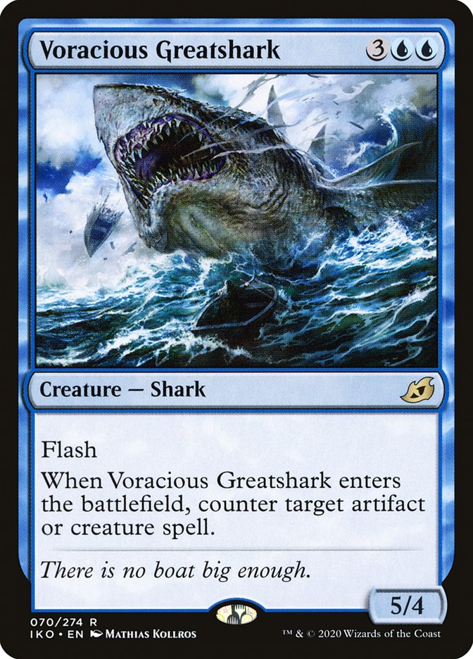 Voracious Greatshark [Ikoria: Lair of Behemoths] | The Gaming-Verse