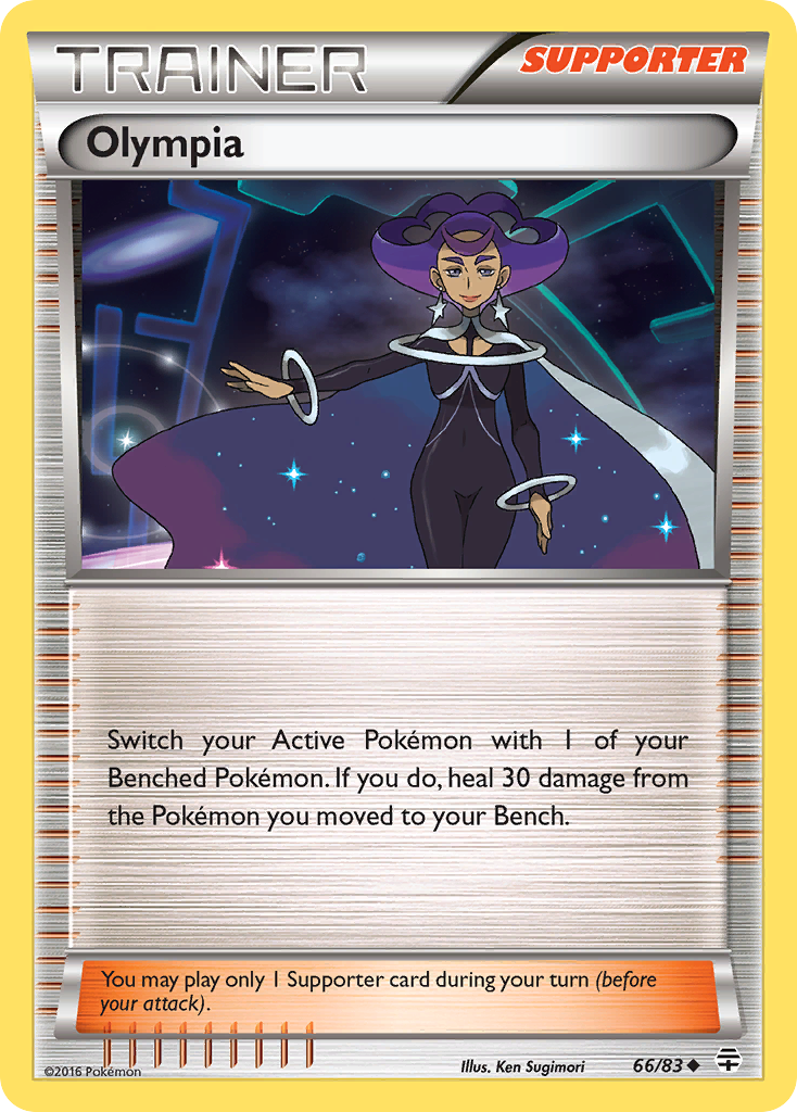 Olympia (66/83) [XY: Generations] | The Gaming-Verse