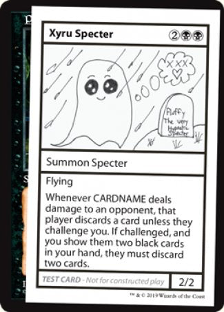 Xyru Specter (2021 Edition) [Mystery Booster Playtest Cards] | The Gaming-Verse