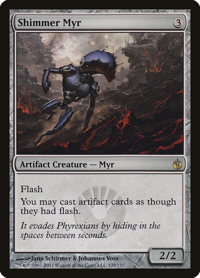 Shimmer Myr [Mirrodin Besieged] | The Gaming-Verse