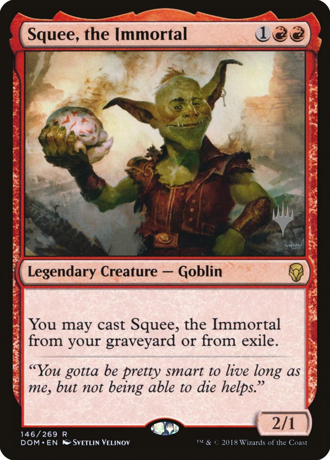 Squee, the Immortal (Promo Pack) [Dominaria Promos] | The Gaming-Verse