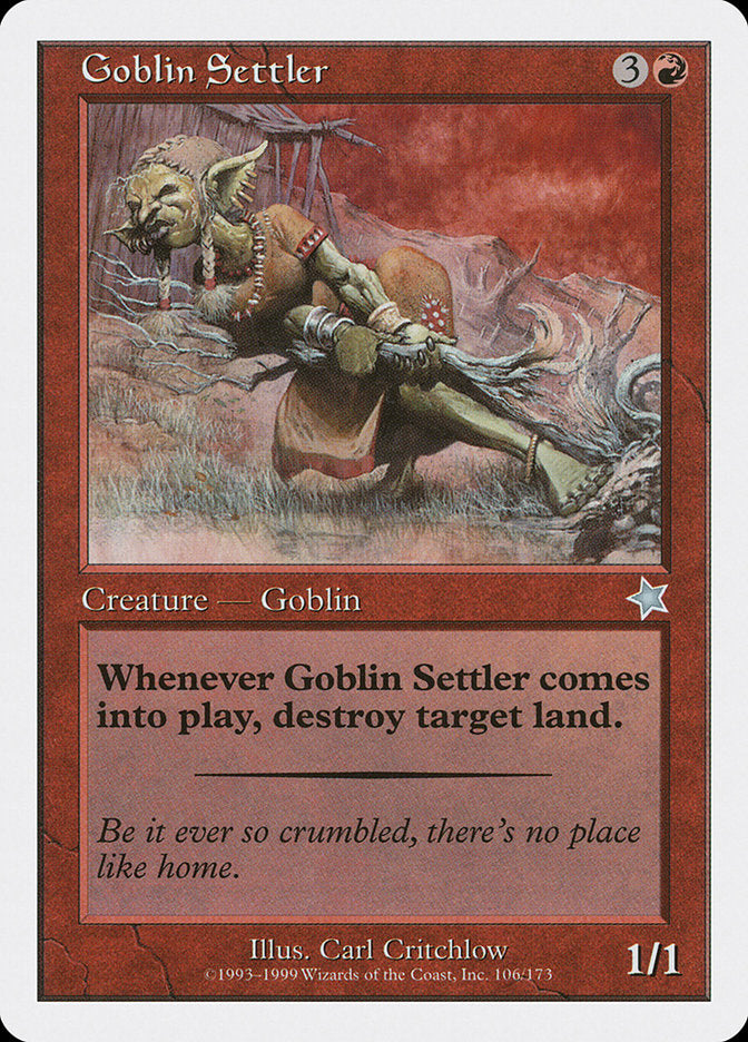 Goblin Settler [Starter 1999] | The Gaming-Verse