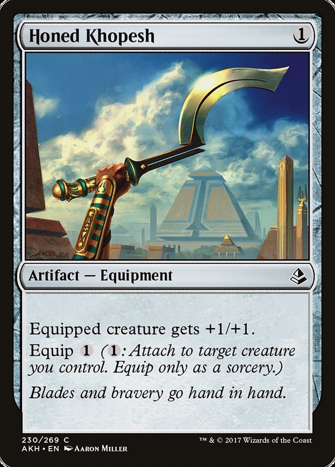 Honed Khopesh [Amonkhet] | The Gaming-Verse