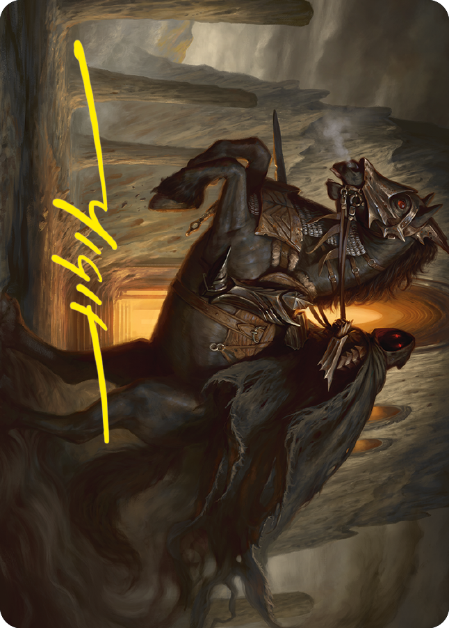 Nazgul Art Card (Gold-Stamped Signature) [The Lord of the Rings: Tales of Middle-earth Art Series] | The Gaming-Verse