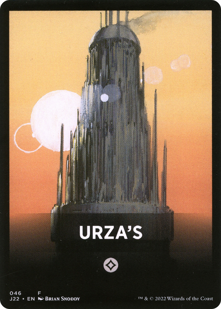 Urza's Theme Card [Jumpstart 2022 Front Cards] | The Gaming-Verse