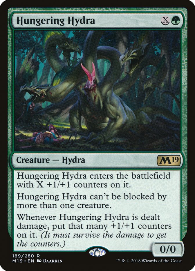 Hungering Hydra [Core Set 2019] | The Gaming-Verse