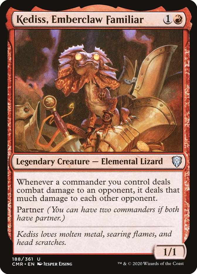 Kediss, Emberclaw Familiar [Commander Legends] | The Gaming-Verse