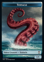 Tentacle // Clue Double-sided Token [Streets of New Capenna Commander Tokens] | The Gaming-Verse