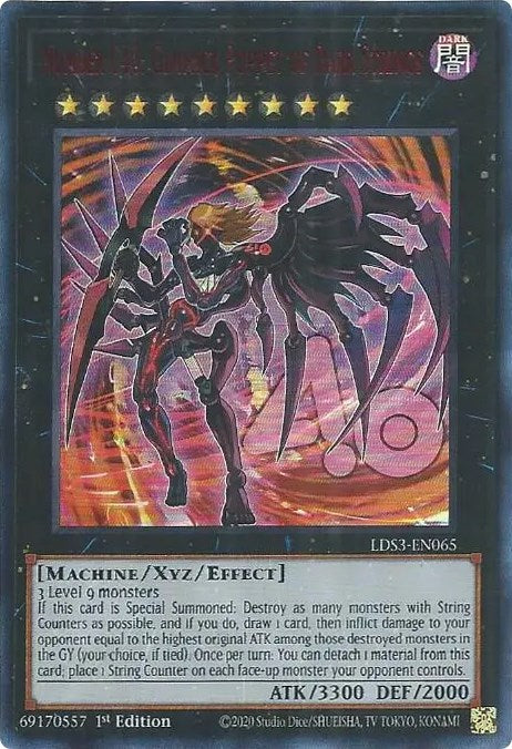 Number C40: Gimmick Puppet of Dark Strings (Red) [LDS3-EN065] Ultra Rare | The Gaming-Verse