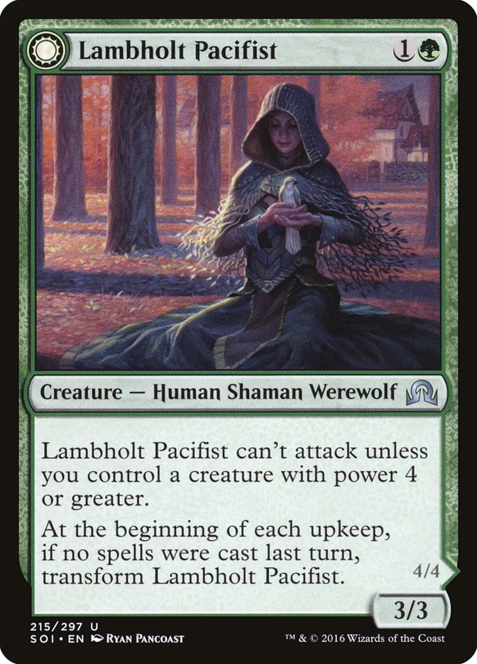 Lambholt Pacifist // Lambholt Butcher [Shadows over Innistrad] | The Gaming-Verse