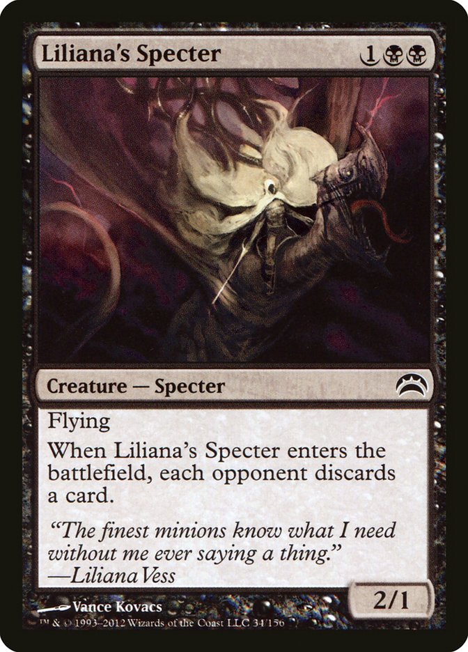 Liliana's Specter [Planechase 2012] | The Gaming-Verse