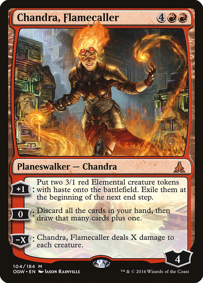 Chandra, Flamecaller [Oath of the Gatewatch] | The Gaming-Verse