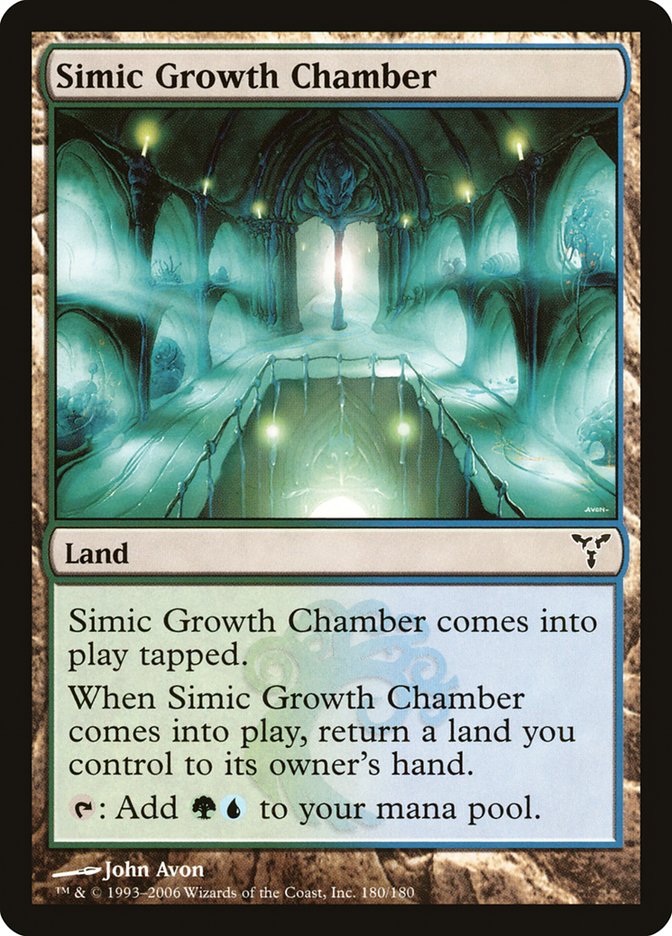 Simic Growth Chamber [Dissension] | The Gaming-Verse