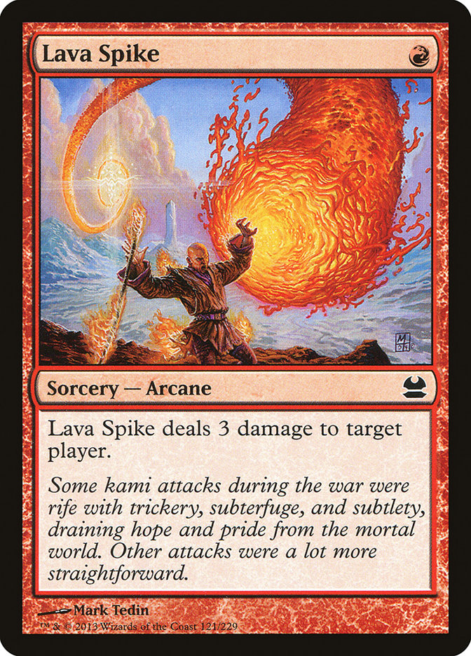 Lava Spike [Modern Masters] | The Gaming-Verse