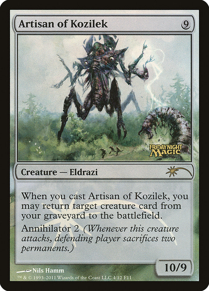 Artisan of Kozilek [Friday Night Magic 2011] | The Gaming-Verse