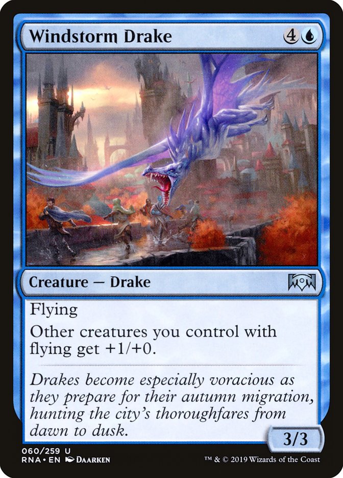 Windstorm Drake [Ravnica Allegiance] | The Gaming-Verse