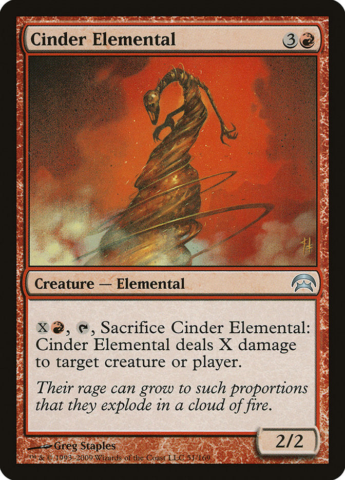 Cinder Elemental [Planechase] | The Gaming-Verse