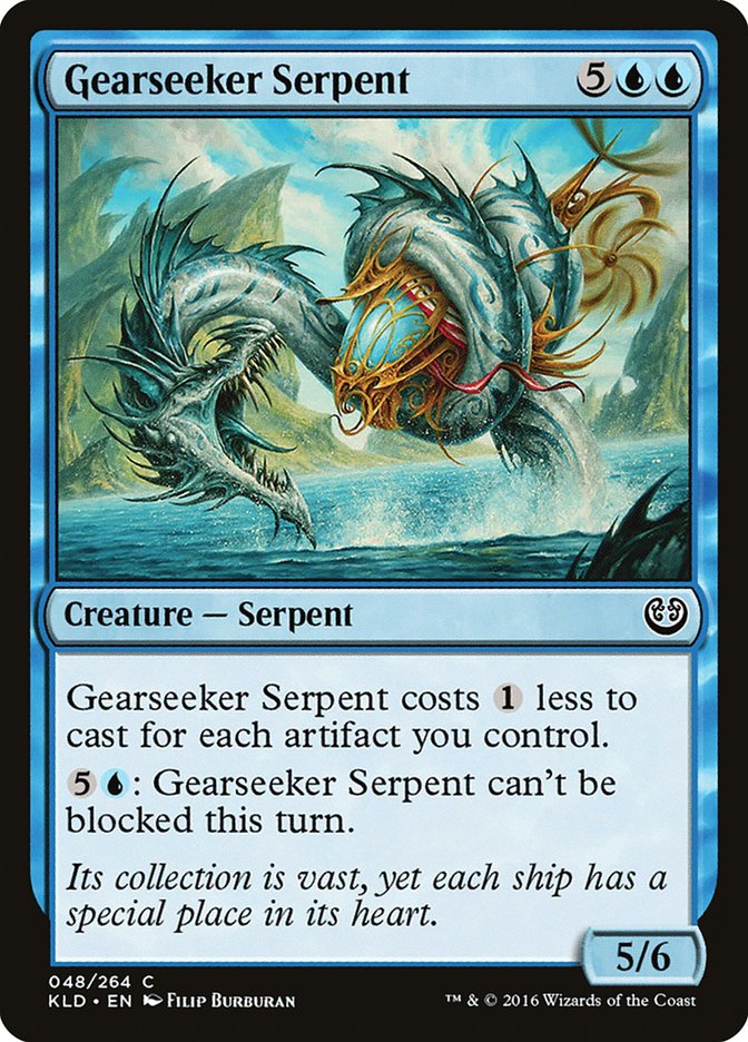 Gearseeker Serpent [Kaladesh] | The Gaming-Verse