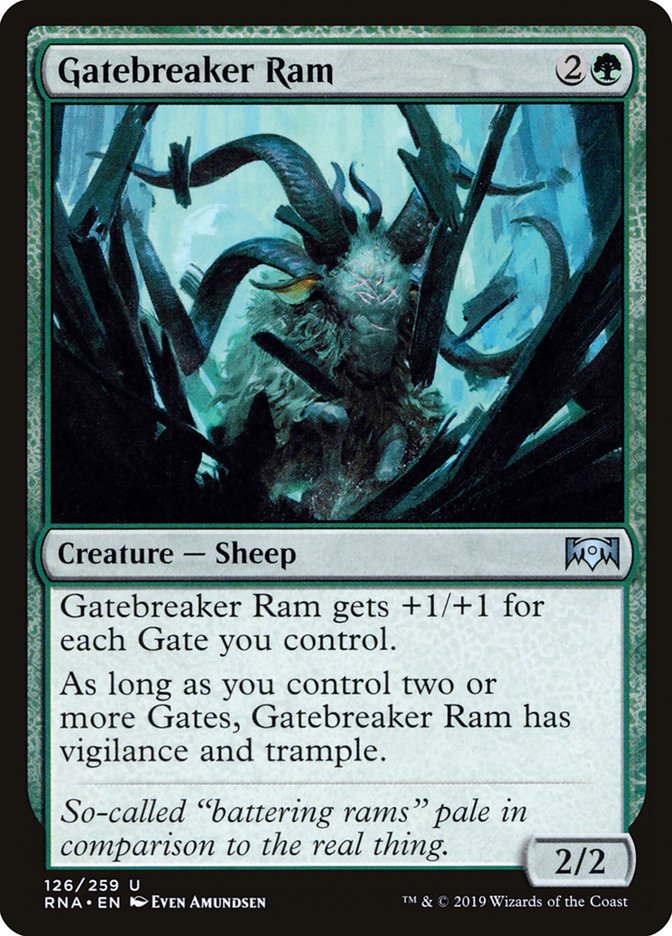 Gatebreaker Ram [Ravnica Allegiance] | The Gaming-Verse