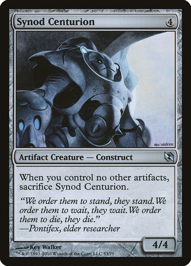 Synod Centurion [Duel Decks: Elspeth vs. Tezzeret] | The Gaming-Verse