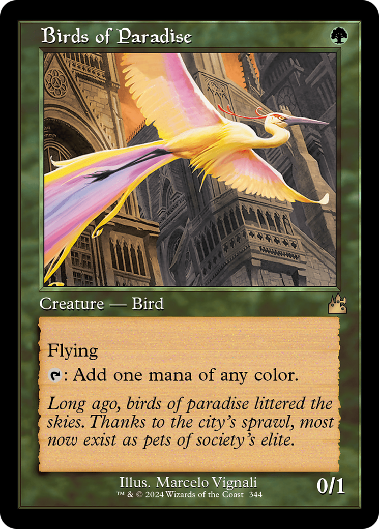 Birds of Paradise (Retro) [Ravnica Remastered] | The Gaming-Verse