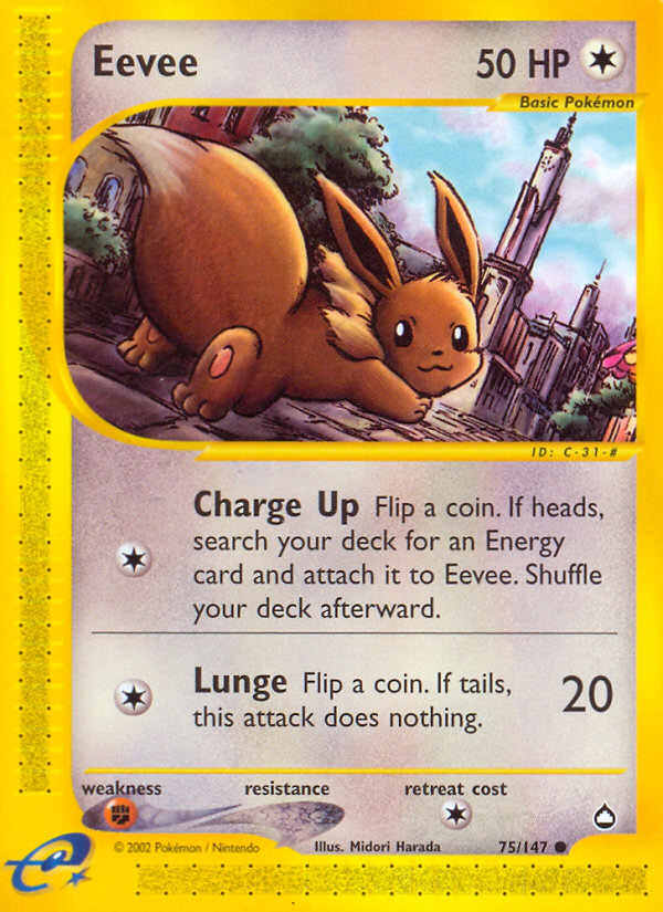 Eevee (75/147) [Aquapolis] | The Gaming-Verse